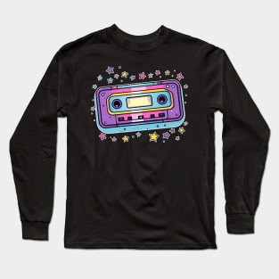 90s Cassette Tape Long Sleeve T-Shirt